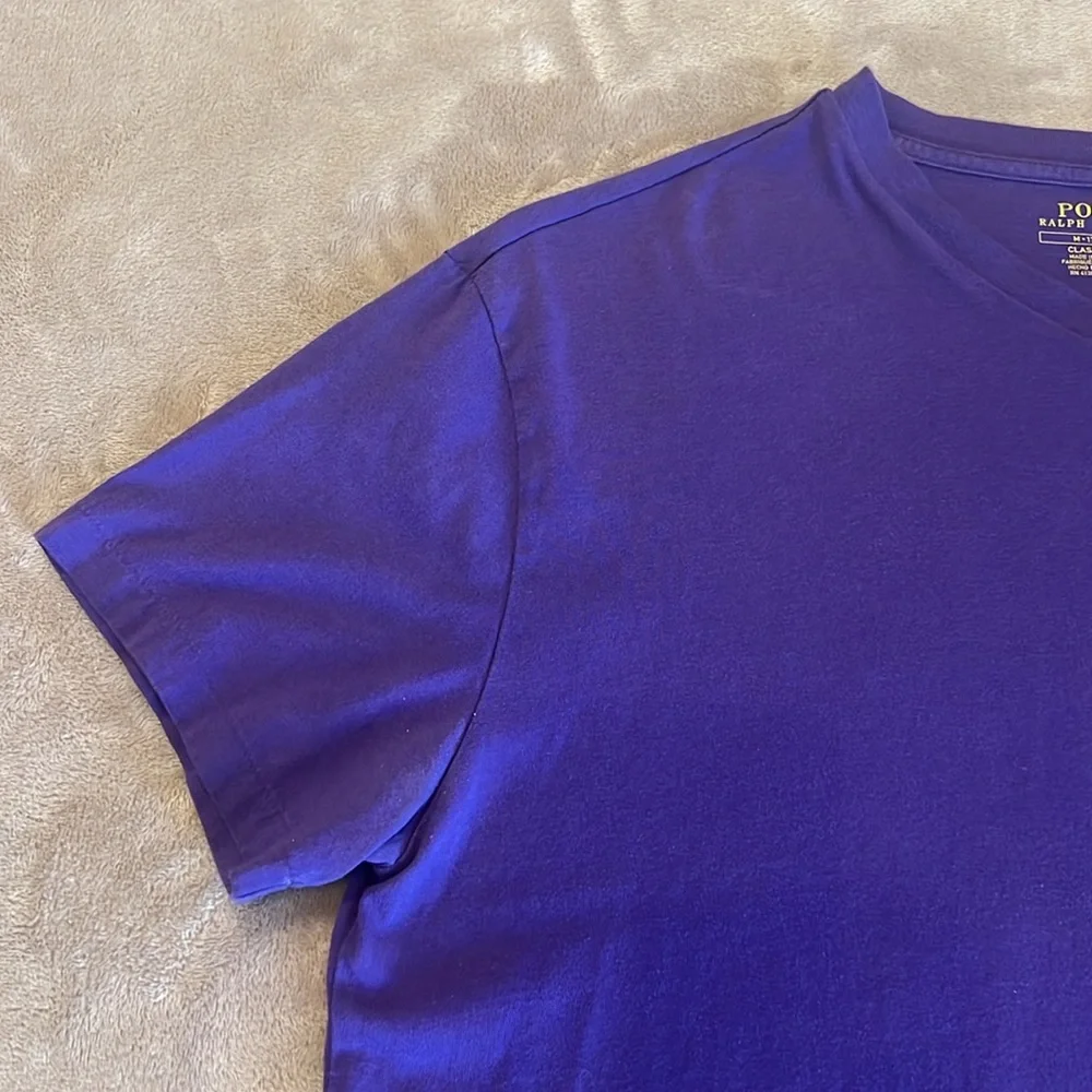 Ralph Lauren Purple Short Sleeve Polo